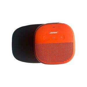 USED Bose SoundLink Micro Bright Orange Portable Speaker Waterproof